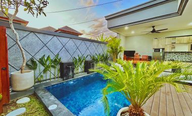 Villa Cantik 2 Bedroom Furnished Dekat Kerobokan Badung Bali
