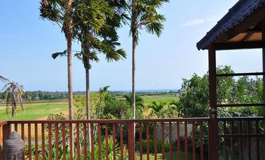 Villa Mewah View Sawah, Pool & Furnished di Kedungu Bali