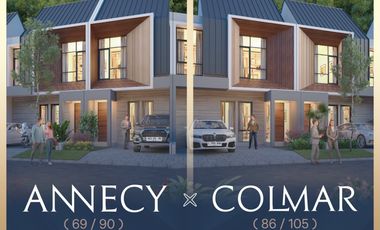 Dijual Rumah Baru 2Lt type Annecy & Colmar di AMARTHA SAFIRA sidoarjo