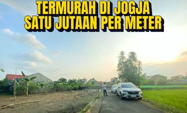 TANAH PERUMAHAN DI JOGJA, 1 JUTAAN DEKAT JL TAJEM