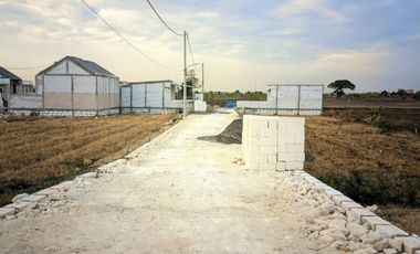 Tanah murah jalan nol poros kabupaten 12 mtr
