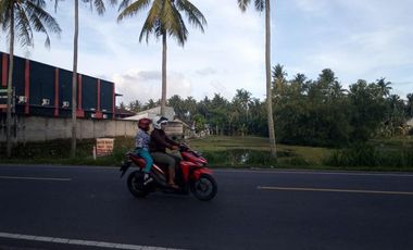 Tanah Murah 0 Jalan Raya Senggigi Lombok,Cocok Untuk Usaha + Investasi