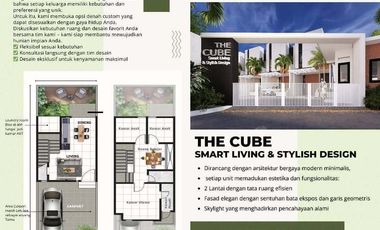 Rumah dijual Bandung 2 lantai type 70/99 3KT 3KM  Antapani Bandung