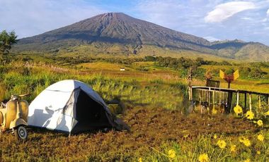 Dijual Cepat Tanah di Sembalun Full View Gunung Rinjani