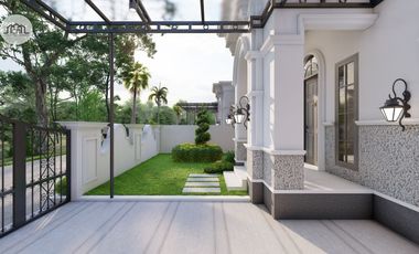 Rumah Mewah Desain Mediterania Dekat Kawasan Wisata Candi Prambanan