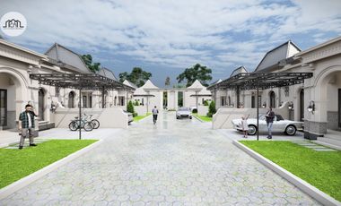 Rumah Mewah Desain Mediterania Dekat Kawasan Wisata Candi Prambanan