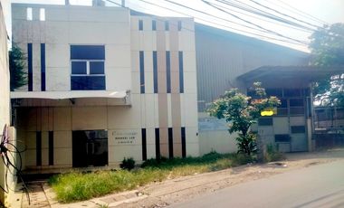 Gudang di pinggir jln raya benda jatimekar jatiasih LT.600m