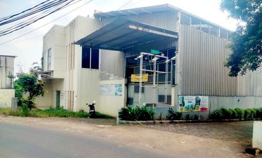 Gudang di pinggir jln raya benda jatimekar jatiasih LT.600m