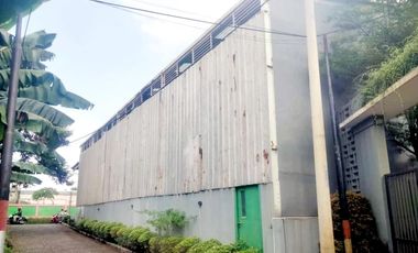 Gudang di pinggir jln raya benda jatimekar jatiasih LT.600m
