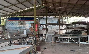 Di Jual Cepat Tanah Strategis Bekas Workshop