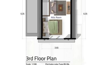 PROMO RUMAH 3 LANTAI KOTA BATU FREE FURNISHED | 1 menit ke Jatimpark