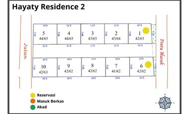 Rumah scandinavia design elegant harga murah