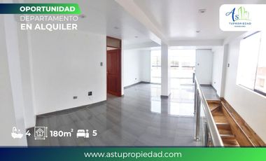 ALQUILER DEPARTAMENTO TRIPLEX 5TO PISO URB EL BANCO DE JAVIER PRADO ATE