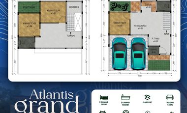 Rumah Mewah Colomadu 2 Lantai Utara IHS dan Hotel Alana