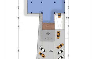 Gedung Baru Jatinegara Jl Otista Raya 6 Lantai + Basement hadap Timur