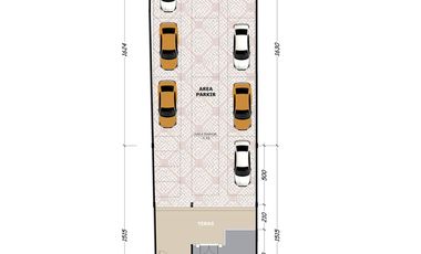 Gedung Baru Cawang Jl Dewi Sartika 5 Lantai hadap Barat