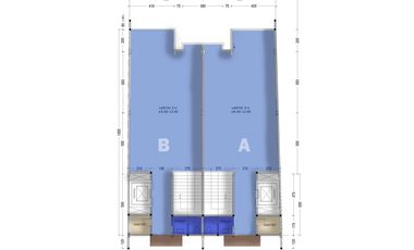 Gedung Baru Utan Kayu 4 Lantai 220m² hadap Utara