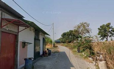 Tanah murah Domas Menganti Gresik Dijual cepat B.U Poll dkt Jl. Raya