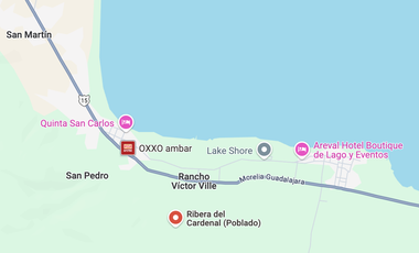 TERRENO EN VENTA EN RIBERA DEL CARDENAL EN CHAPALA