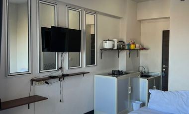 Apartemen Amega Crown Residence tipe studio furnish lantai 6 PPJB