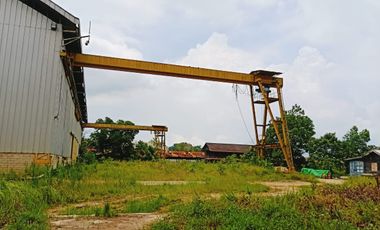 Dijual workshop pinggir laut eks galangan