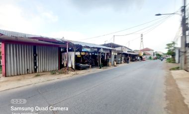 Tanah pinggir jalan raya kemuning raya bojong menteng bekasi LT.4500m