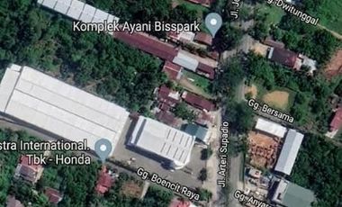 Tanah Tepi Jl. Ahmad Yani 2 Samping Pergudangan Bisspark