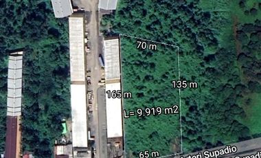 Tanah Tepi Jl. Ahmad Yani 2 Samping Pergudangan Bisspark