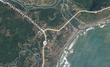Jual Tanah di Pantai Bayah, Lebak, Banten