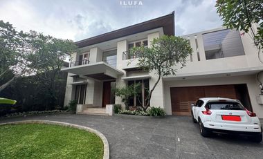 disewakan rumah mewah asri lokasi strategis pejaten area