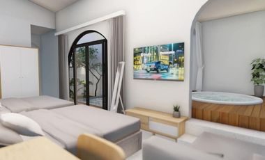 villa privat pool ,privat jacuzzi air hangat buat stay cation  hanimun