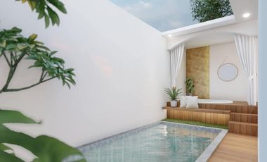 villa privat pool ,privat jacuzzi air hangat buat stay cation  hanimun