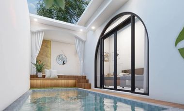 villa privat pool ,privat jacuzzi air hangat buat stay cation  hanimun