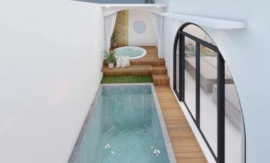 villa privat pool ,privat jacuzzi air hangat buat stay cation  hanimun