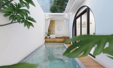 villa privat pool ,privat jacuzzi air hangat buat stay cation  hanimun