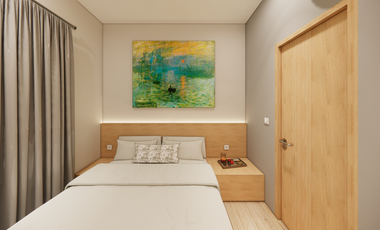 Jual Cepat 1,2M Rumah Cluster 4 Lantai Rooftop siap huni akses mobil