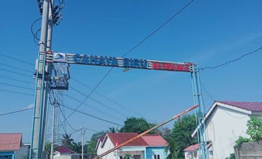 rumah subisi di kota Palembang dekat bandara