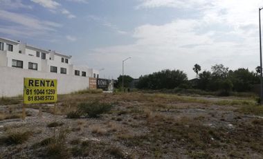 Terreno en renta en fraccionamiento de Rinconada colonial.