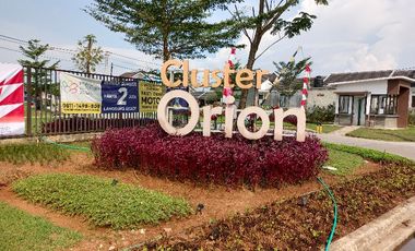 Rumah Subsidi Cluster Over Kredit 55 juta