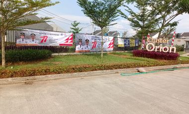 Rumah Subsidi Cluster Over Kredit 55 juta