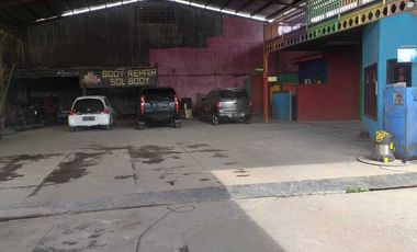Dijual Bengkel Car Wash di Pinggir Jalan Raya Serpong Utara