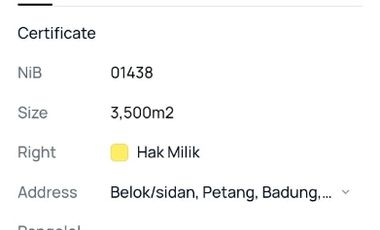 Villa modern minimalis di Sanur, cocok untuk villa pribadi, komersil