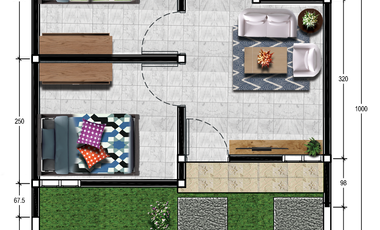 Dijual Rumah subsidi terdekat kawasan industri Batang, stock terbatas