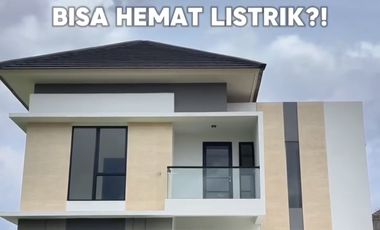 Cluster Townhouse besar 5 kamar tidur fasilitas kolam renang dll