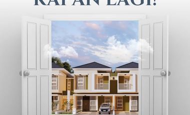 Cluster Townhouse besar 5 kamar tidur fasilitas kolam renang dll