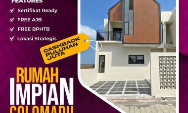 [3 UNIT TERAKHIR] RUMAH DI COLOMADU DEKAT RUMAH PAK JOKOWI