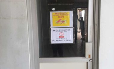 Dijual gudang bekas produksi garmen(Purwakarta Subang