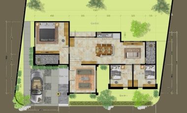 INVESTASI VILLA FURNISHED DEPAN CANDI BOROBUDUR INDONESIA