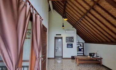 Rumah Murah 2 lantai di ubud view hamparan sawah dan gunung