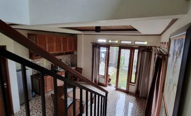 Rumah Murah 2 lantai di ubud view hamparan sawah dan gunung